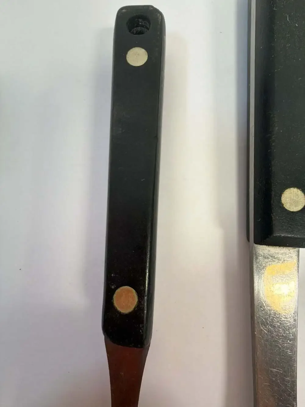 Vintage Flint Stainless USA 2-Piece Carving Fork Set